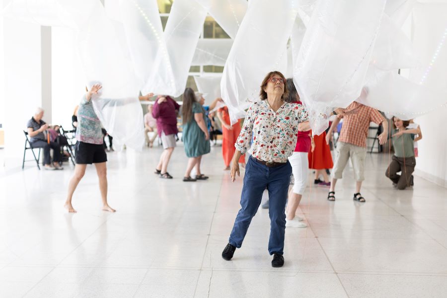 Okřídlení, projekt Dance Well (foto Adéla Vosičková)