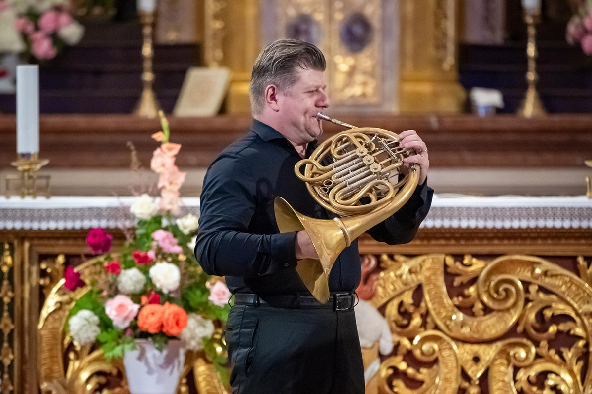 Klášterní hudební slavnosti, Radek Baborák – umělecký patron festivalu (zdroj Klášterní hudební slavnosti)