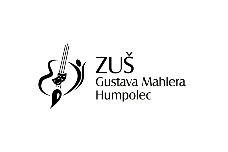 ZUŠ Gustava Mahlera Humpolec - logo