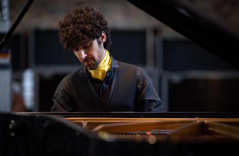 Federico Colli v opavském kostele sv. Václava (foto Martin Kusyn)