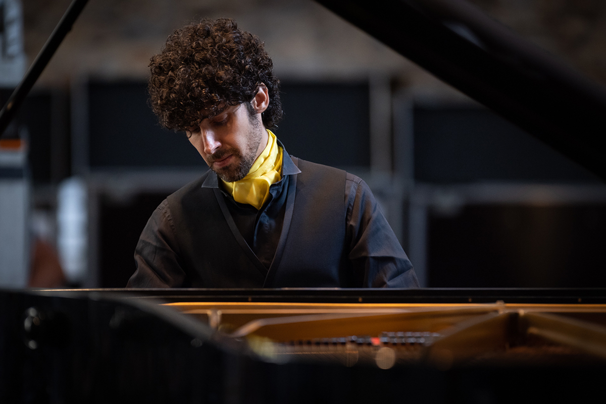 Federico Colli v opavském kostele sv. Václava (foto Martin Kusyn)