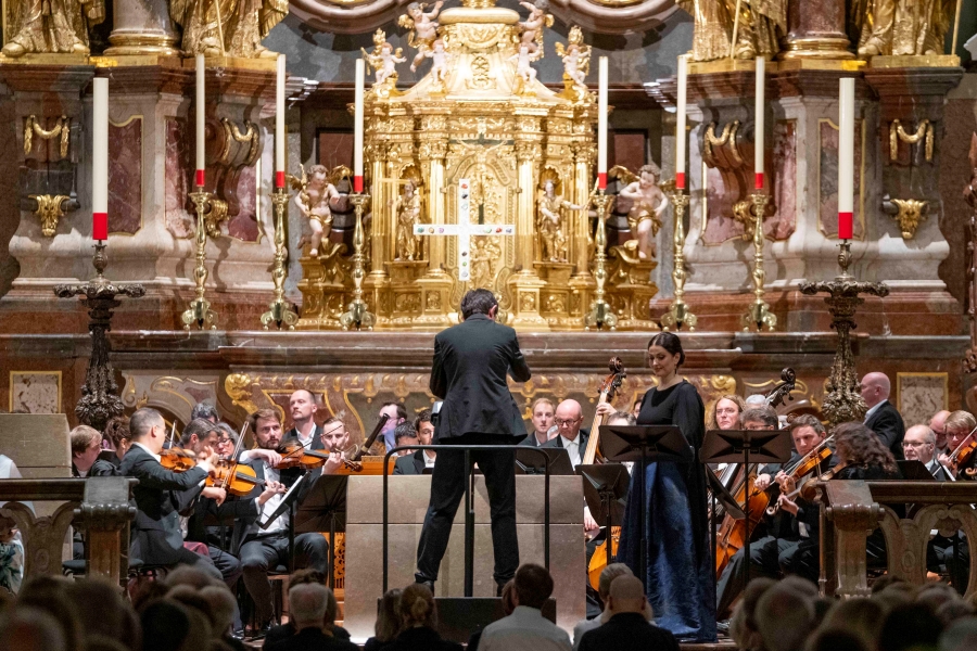 Collegium 1704, Václav Luks, Ana Maria Labin, Salzburger Festspiele 2024 (zdroj Salzburger Festspiele, foto Marco Borrelli)