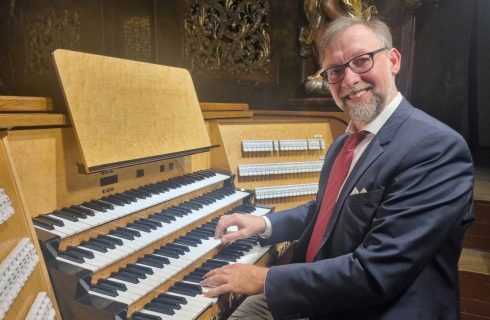 Mezinárodní varhanní festival: Dánské preludium – Jakob Lorentzen, 12. září 2024, bazilika sv. Jakuba (foto Zdeněk Chrapka)