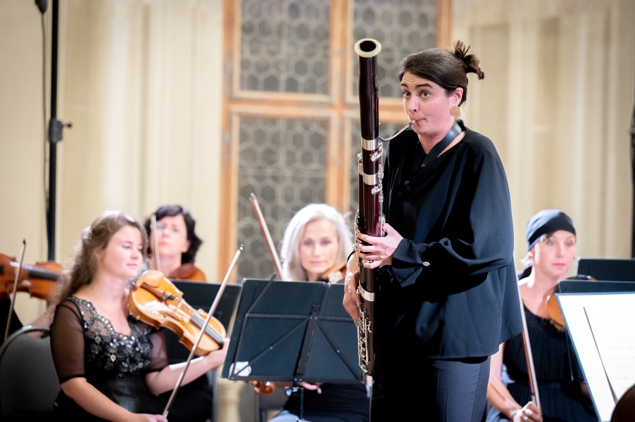 Sophie Dervaux, 24. září 2024, Praha (zdroj Prague Philharmonia, foto Ivan Malý)