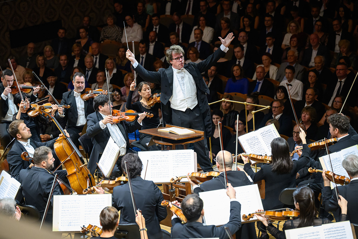 Dvořákova Praha 9. září 2024, Rudolfinum, Dvořákova síň – Bamberger Symphoniker a Jakub Hrůša (foto Petra Hajská)