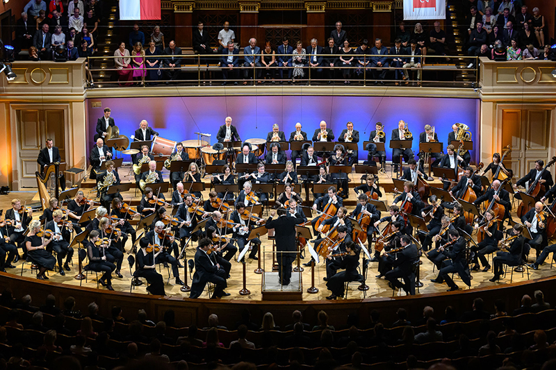 Dvořákova Praha 9. září 2024, Rudolfinum, Dvořákova síň – Bamberger Symphoniker a Jakub Hrůša (foto Petra Hajská)