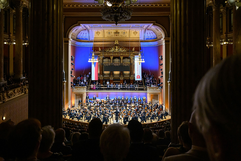 Dvořákova Praha 9. září 2024, Rudolfinum, Dvořákova síň – Bamberger Symphoniker a Jakub Hrůša (foto Petra Hajská)