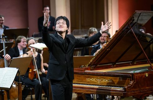 Dvořákova Praha, 15. září 2024, Rudolfinum, Dvořákova síň – Eric Guo a Collegium 1704 (foto Petra Hajská)