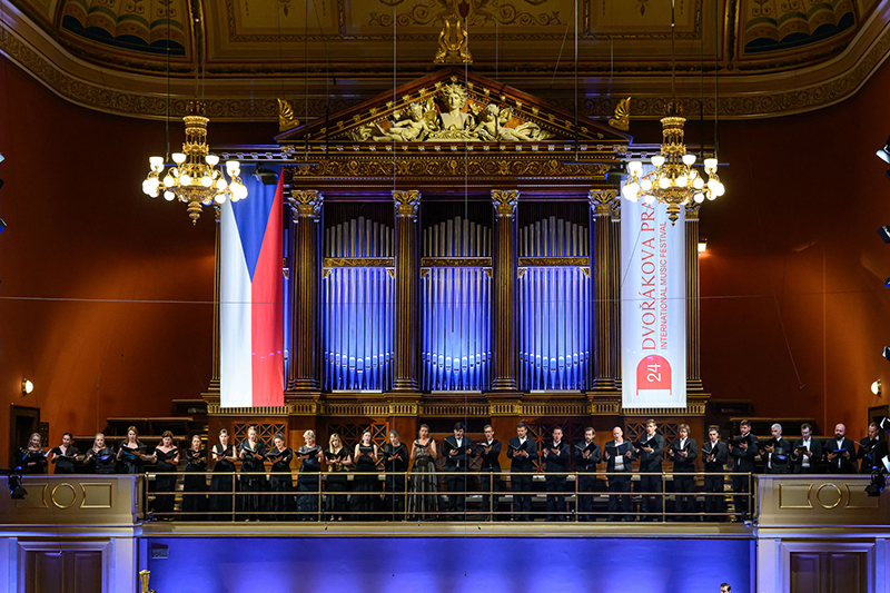 Dvořákova Praha, 15. září 2024, Rudolfinum, Dvořákova síň – Collegium Vocale 1704 (foto Petra Hajská)