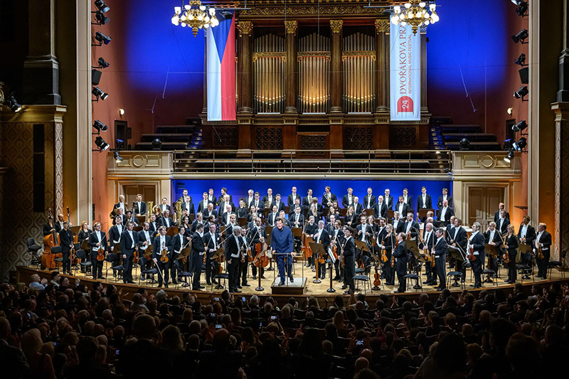 Dvořákova Praha, 18. září 2024, Rudolfinum, Dvořákova síň – Wiener Philharmoniker a Christian Thielemann (foto Petra Hajská)