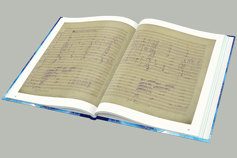 Bärenreiter: faksimile Vltavy Bedřicha Smetany (zdroj Eva Velická)