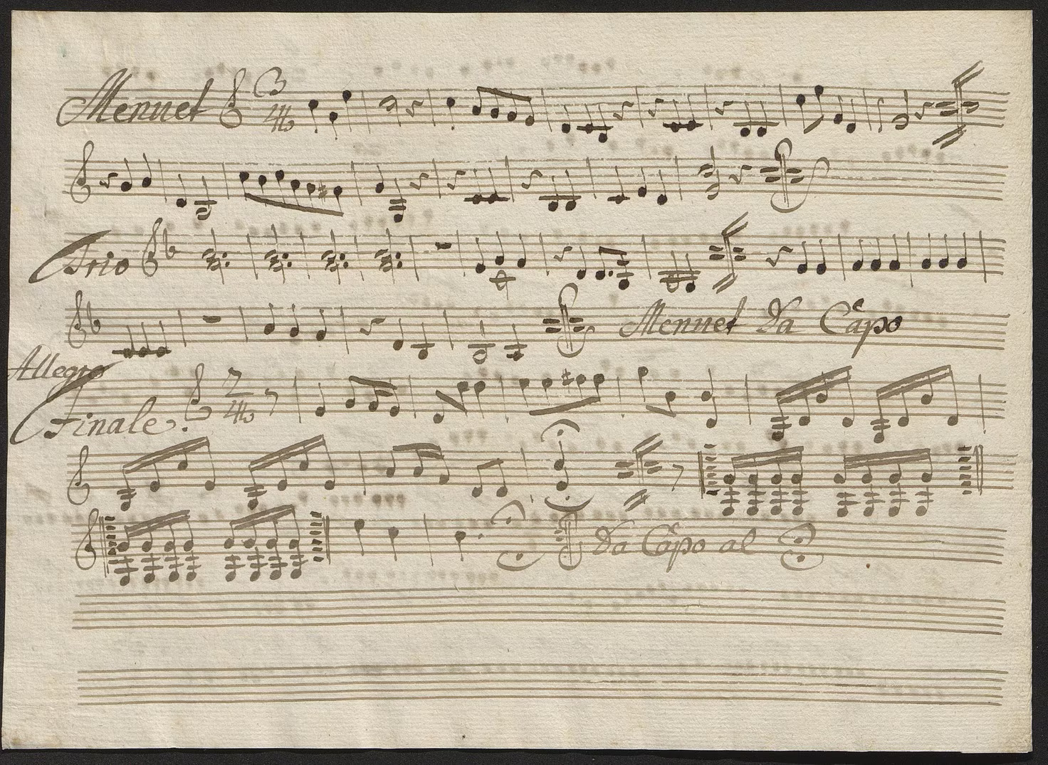 Wolfgang Amadeus Mozart: Ganz kleine Nachtmusik (zdroj Leipziger Städtische Bibliotheken)