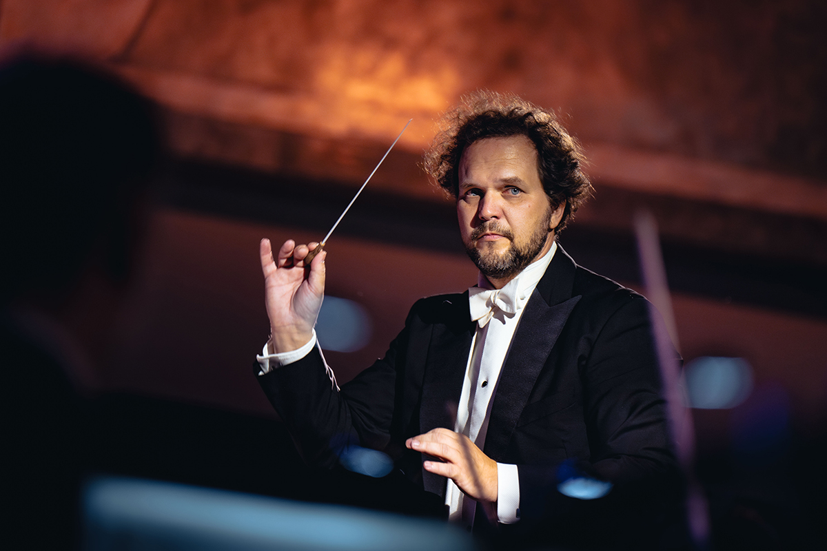 Narozeninový koncert Symfonického orchestru hl. m. Prahy FOK, 23. října 2024, Radiopalác, Praha – Tomáš Brauner (foto Petr Chodura)