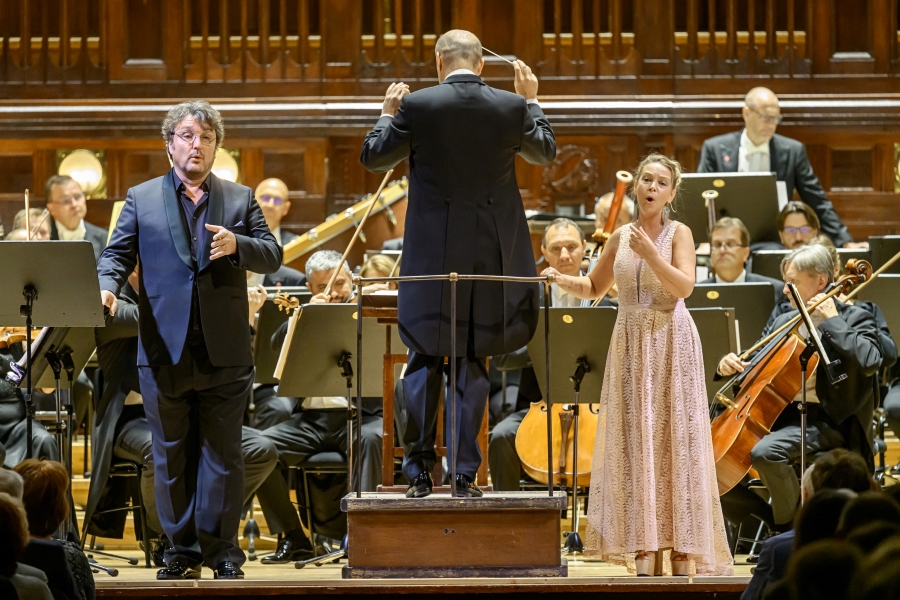 Ludovic Tézier, Rastislav Štúr, Cassandre Berthon, 30. září 2024, Smetanova síň obecního domu, Praha (zdroj Nachtigall Artists Management)