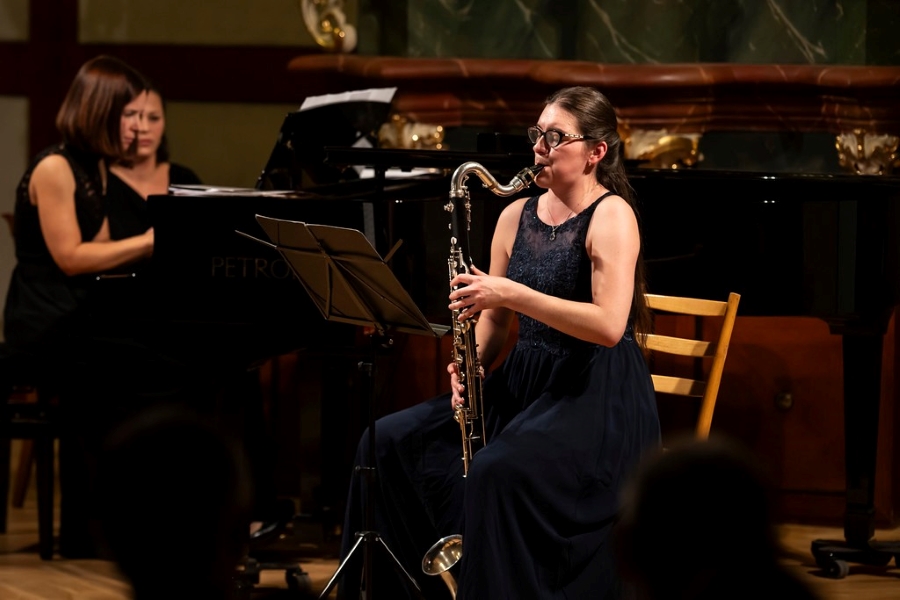 Lucie Soutorová Valčová, Anna Paulová, 14. října 2024 (zdroj Prague Philharmonia, foto Milan Mošna)