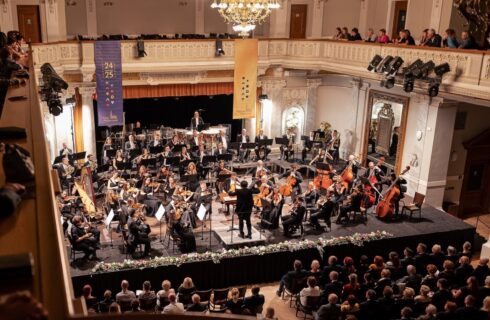 Zahajovací koncert Filharmonie Plzeň, 10. října 2024 (zdroj Filharmonie Plzeň, foto Jan Kantor)