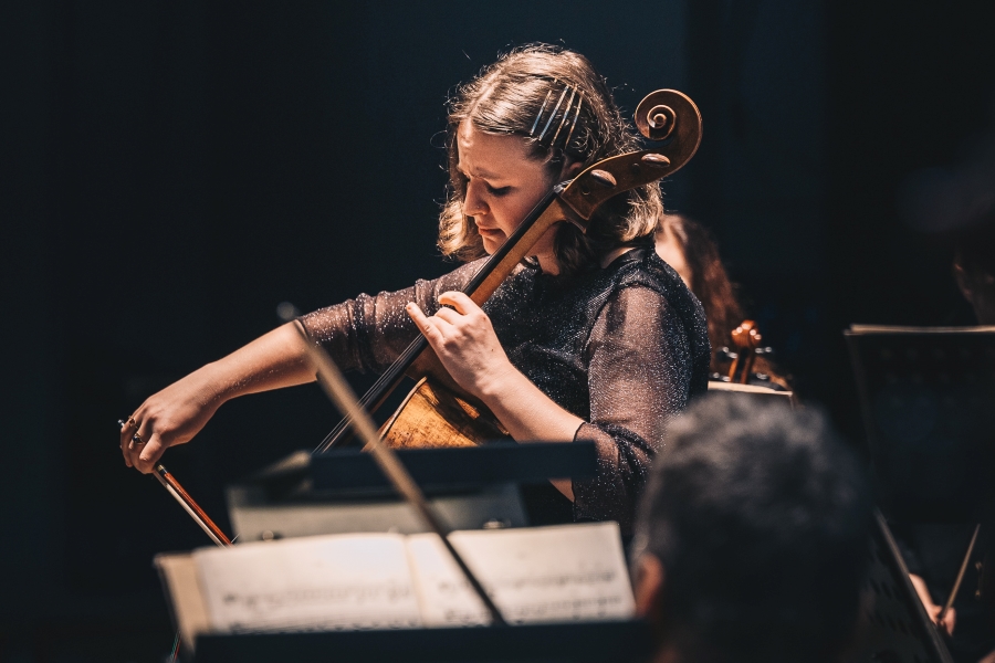 Laura van der Heijden, 10. října 2024, Janáčkovo divadlo, Brno (zdroj Filharmonie Brno, foto Dominika Prášková)