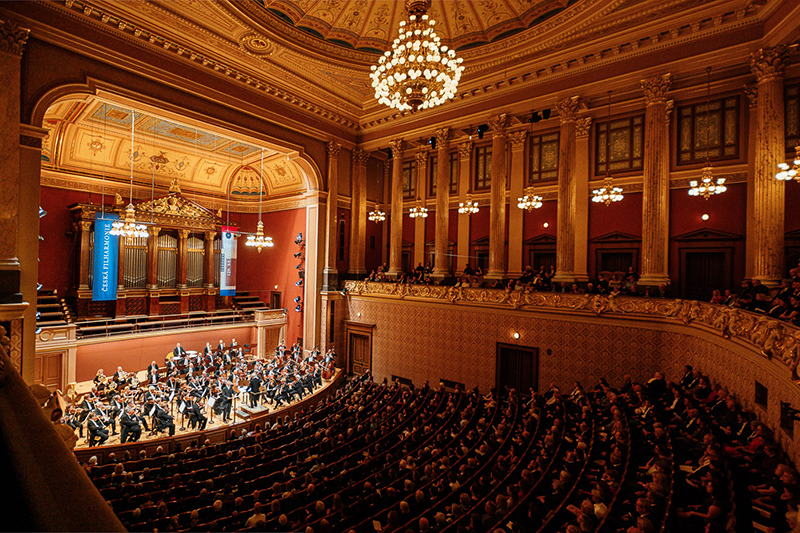 Česká filharmonie • Christian Immler, 2. října 2024, Dvořákova síň, Rudolfinum – Christian Immler, Marek Janowski a Česká filharmonie (foto Jan Hromádko)