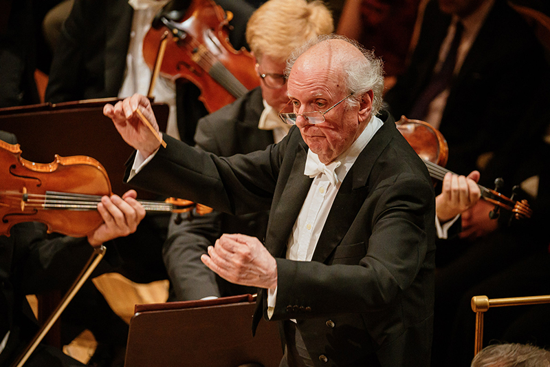 Česká filharmonie • Christian Immler, 2. října 2024, Dvořákova síň, Rudolfinum – Marek Janowski a Česká filharmonie (foto Jan Hromádko)