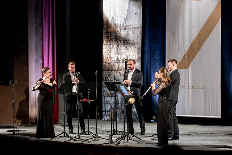 Lípa Musica: Biblické písně, 24. října 2024, Městské divadlo, Nový Bor – Alinde Quintet (foto Lukáš Marhoul)