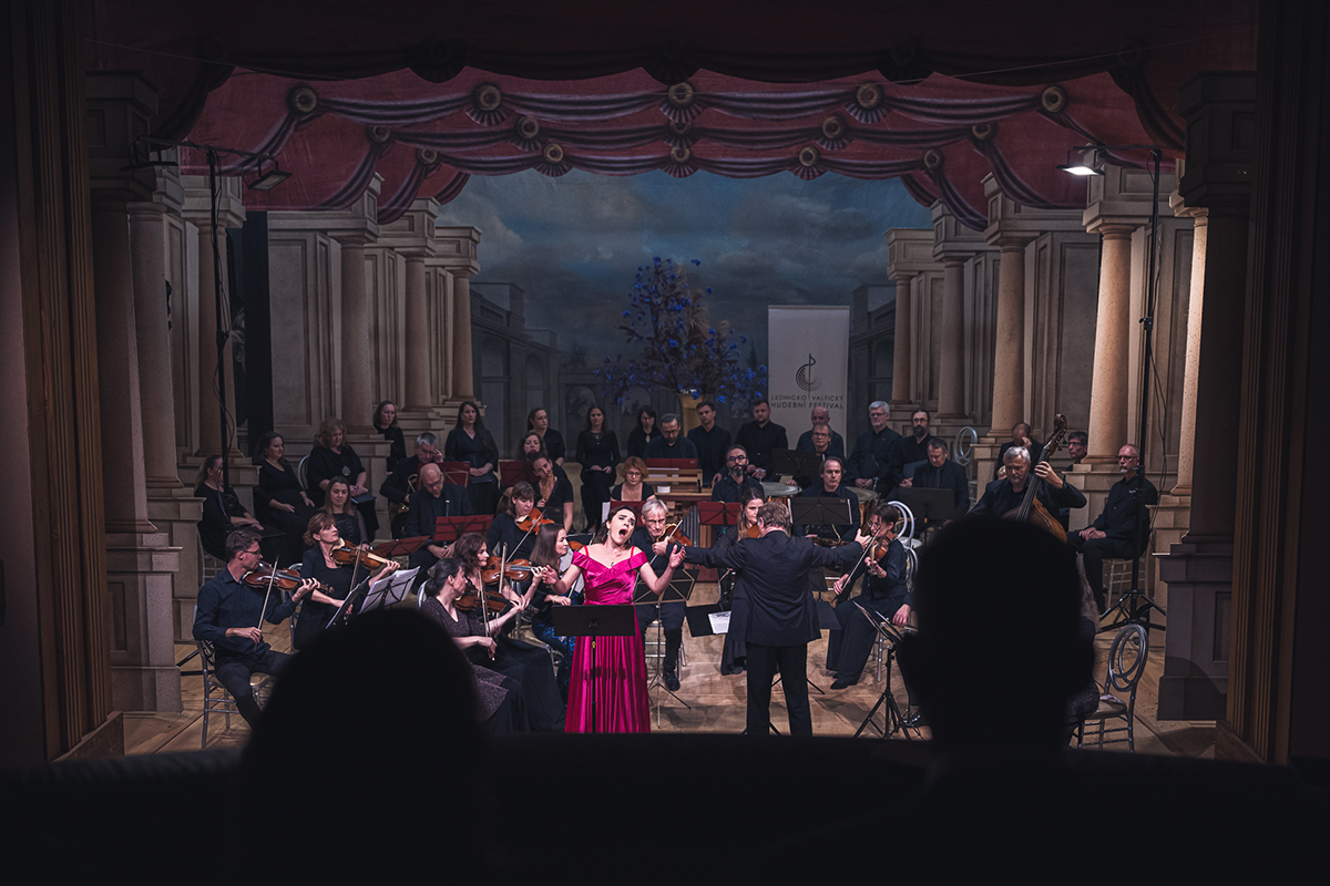 Lednicko-valtický hudební festival: Symfonie zednářů, 11. října 2024, Zámecké divadlo Valtice – Martina Masaryková, Marek Štryncl, Musica Florea a Collegium Floreum (foto Pavel Kristián jr.)