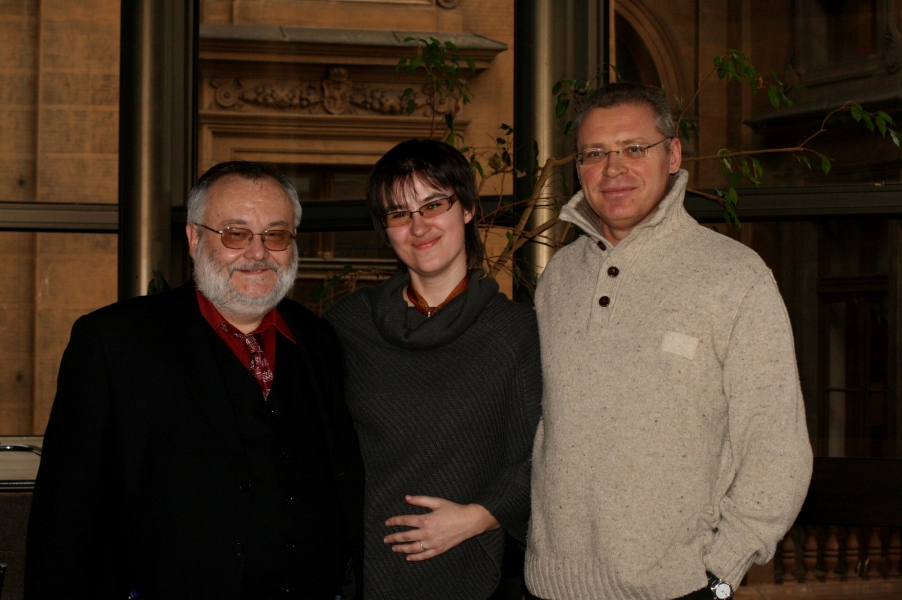 Josef Herman, Lenka Šaldová, Valentin Prolat, 2009 (zdroj Lenka Šaldová)