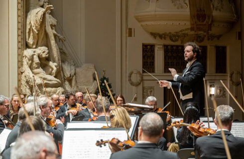 Tomáš Branuer a Symfonický orchestr hl. m. Prahy FOK (foto Petr Dyrc)