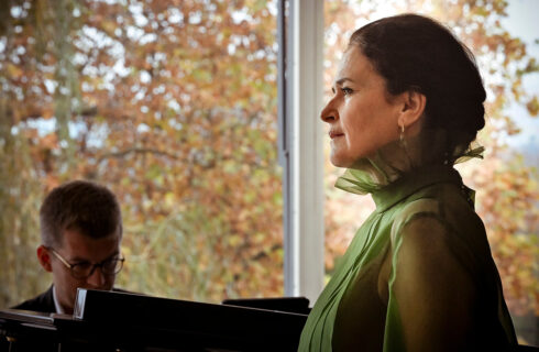 Festival Janáček Brno: Simona Šaturová a Marek Kozák, 10. listopadu 2024, Vila Tugendhat, Brno (foto Marek Olbrzymek)