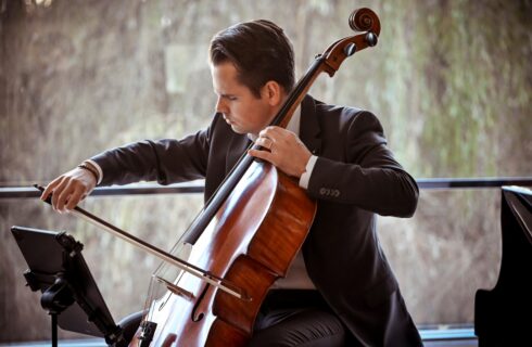 Václav Petr, 23. listopadu 2024, vila Tugendhat, Brno (zdroj Festival Janáček Brno, foto Marek Olbrzymek)