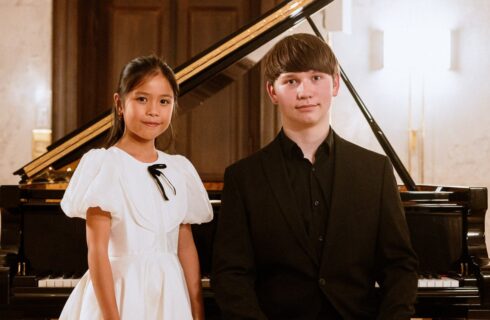 Vivi Nguyen, Adam Znamirovský (zdroj Nadace Karel Komárek Family Foundation)