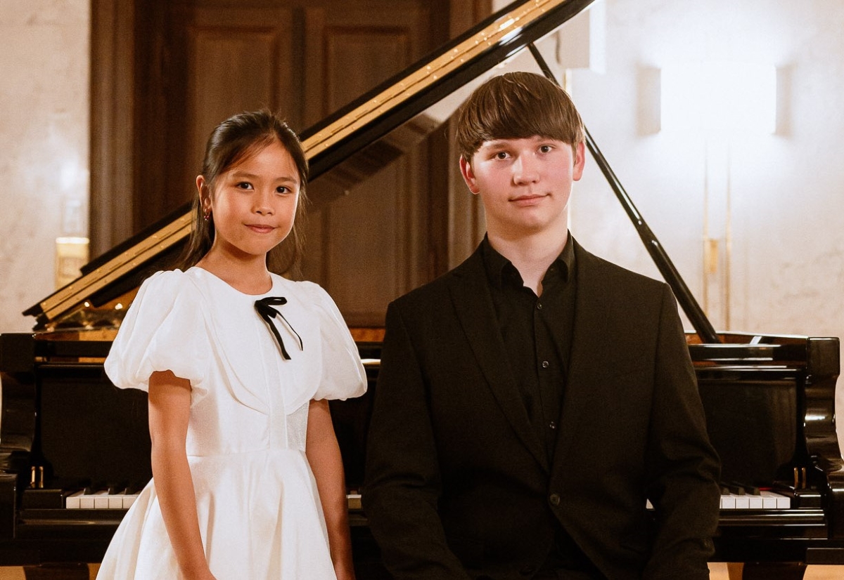 Vivi Nguyen, Adam Znamirovský (zdroj Nadace Karel Komárek Family Foundation)