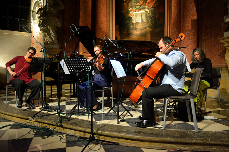 MusicOlomouc – Synchronos Ensemble, 30. října 2024, Umělecké centrum Univerzity Palackého, Kaple Božího Těla (zdroj MusicOlomouc)