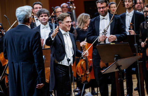 Symfonický orchestr Českého rozhlasu: Renaud Capuçon hraje a diriguje, 9. prosince 2024, Rudolfinum, Dvořákova síň (foto Michal Fanta)