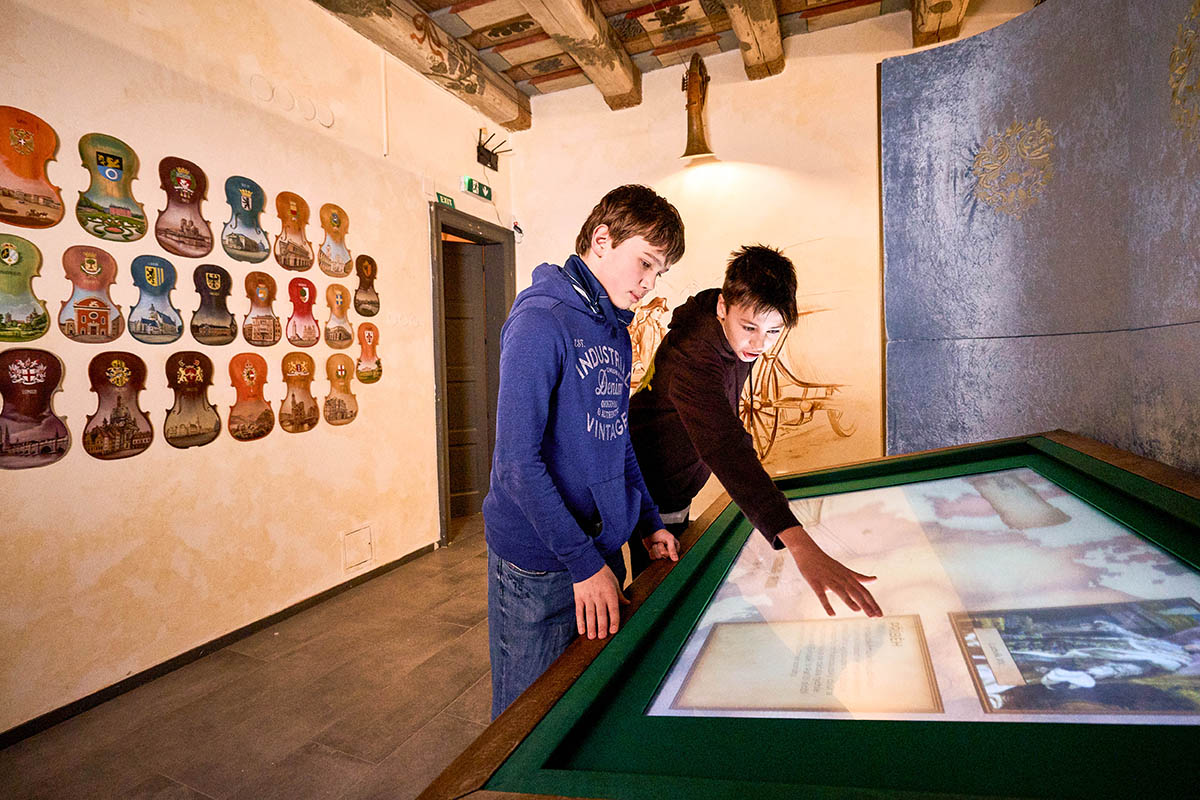 Mozartovo interaktivní muzeum (zdroj Mozart Interactive Museum)