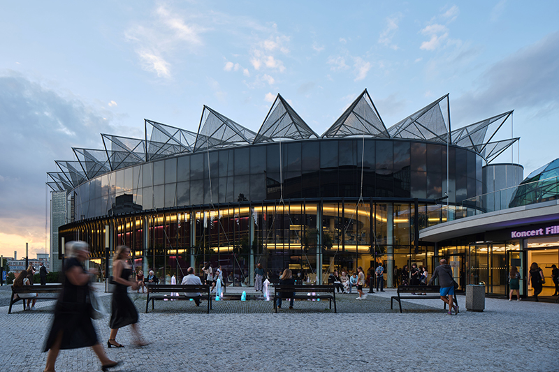 Kongresové centrum Zlín (zdroj Filharmonie Bohuslava Martinů)