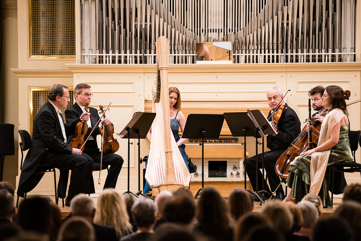 Filharmonie Brno: Proměny, 1. února 2023 – Ivana Švestková, Wallingerovo kvarteto, Jaroslava Čiháková Tajanovská (foto Jan Prokopius)