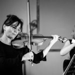 Rejchovo kvarteto - Helena Kornfeld Zemanová, Veronika Manová - Expozice nové hudby 2021 (foto Jan Prokopius)