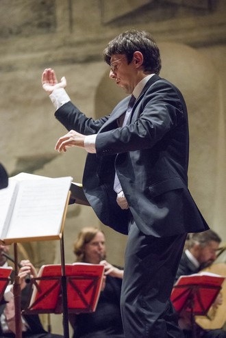 Mariánské nešpory - Václav Luks - kostel sv. Anny – Pražská křižovatka Praha 2015 (foto © Collegium 1704 / Petra Hajská)