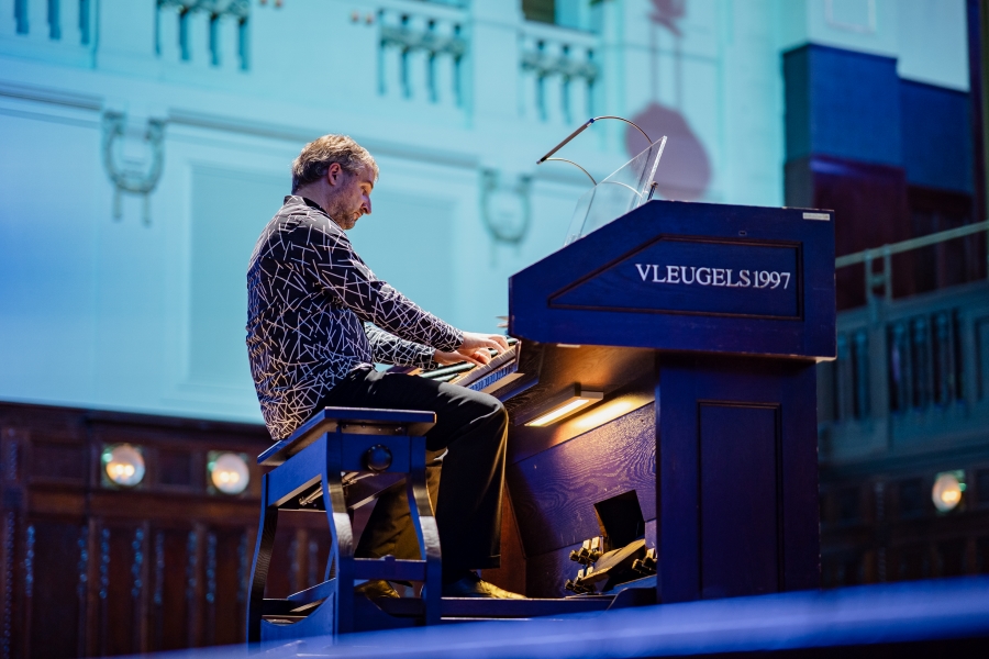 Karel Martínek, 4. ledna 2025, Praha, Obecní dům, Smetanova síň (zdroj Symfonický orchestr hl. m. Prahy FOK, foto Hana Görlichová)