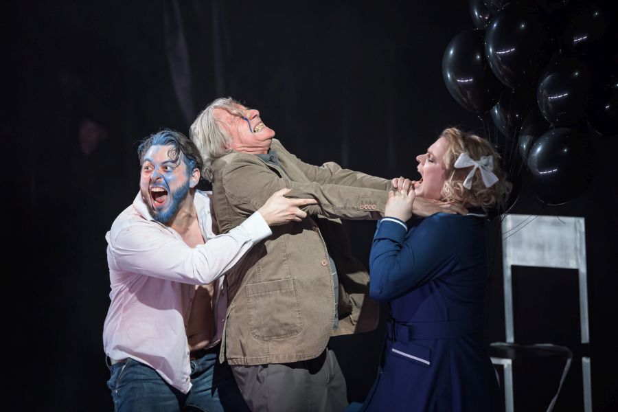Ervín Schulhoff: Plameny  – Státní opera, 12. června 2022 (foto Serghei Gherciu)