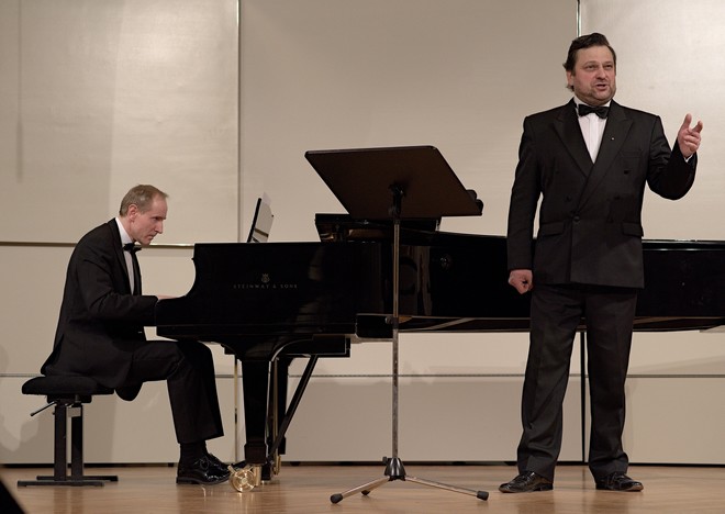 Franz Schubert: Zimní cesta - Gabriel Beňáček, Peter Pažický - Reduta Bratislava (foto Jan Lukas)