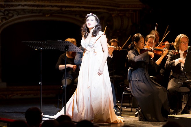Engelbert Humperdincks: Dornröschen - Tatjana Miyus (Röschen) - Oper Graz 2015 (foto Oper Graz/Werner Kmetitsch)