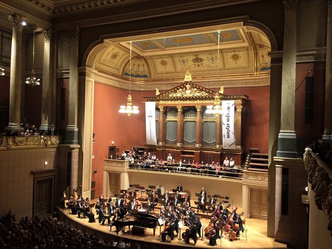 PKF-Prague Philharmonia, Ivo Kahánek a jakub Hrůša - Rudolfinum 27.3.2016 (zdroj FB PKF)