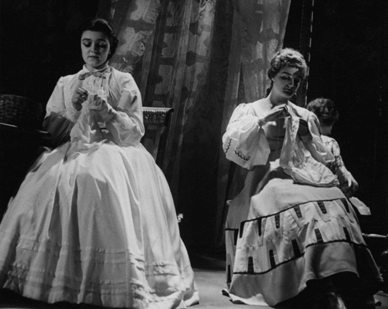 Leoš Janáček: Káťa Kabanová, premiéra 1.10.1960, první role Evy Gebauerové-Phillips ve stálém angažmá (Katěrina), Jitka Pavlová ((zdroj Národní divadlo moravskoslezské, foto František Krasl)