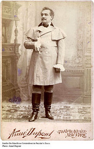 Emilio De Marchi v roli Cavaradosiho v Tosce (1900) (zdroj it.wikipedia.org)