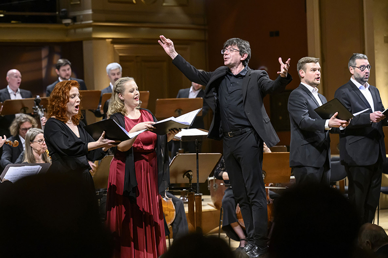 Collegium 1704: Missa Corporis Domini, 19. prosince 2023, Dvořákova síň Rudolfina (foto Petra Hajská)