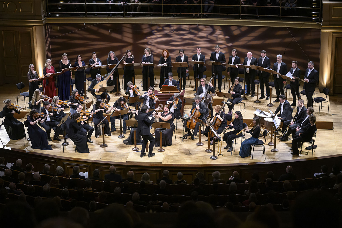 Collegium 1704: Missa Corporis Domini, 19. prosince 2023, Dvořákova síň Rudolfina (foto Petra Hajská)