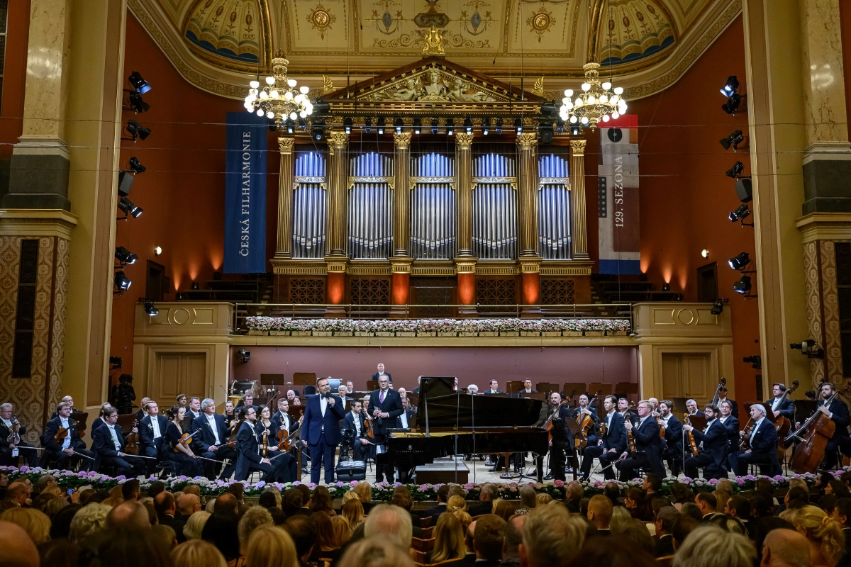 Zahajovací koncert České filharmonie 25. září 2024, Rudolfinum – Dvořákova síň, Praha (zdroj Česká filharmonie)