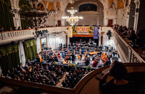 Silvestr & Plzeňská filharmonie, 31. prosince 2024, Měšťanská beseda, Plzeň (foto Jan Růžička)