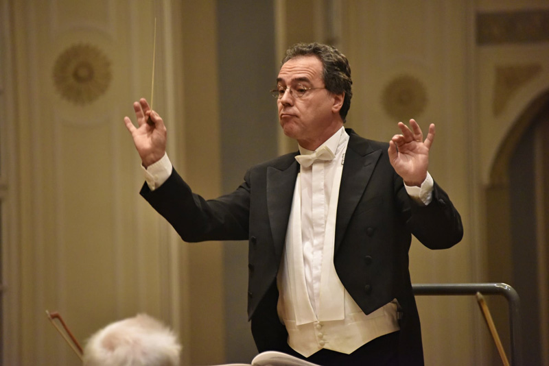 Koncert k výročí AMU – Andreas Sebastian Weiser, 10. prosince 2021 (zdroj Nadace Bohuslava Martinů)